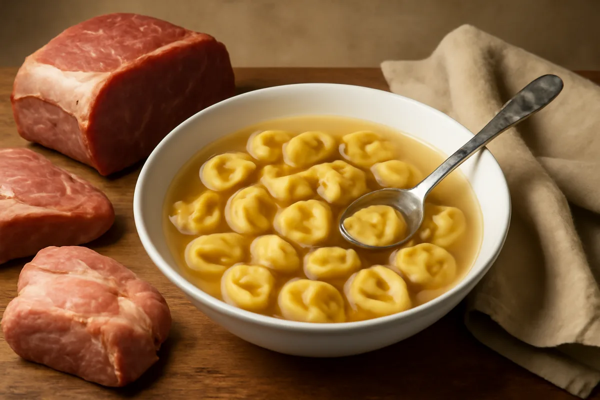 Tortellini in brodo chiaro: quale carne usare per un sapore intenso ma delicato