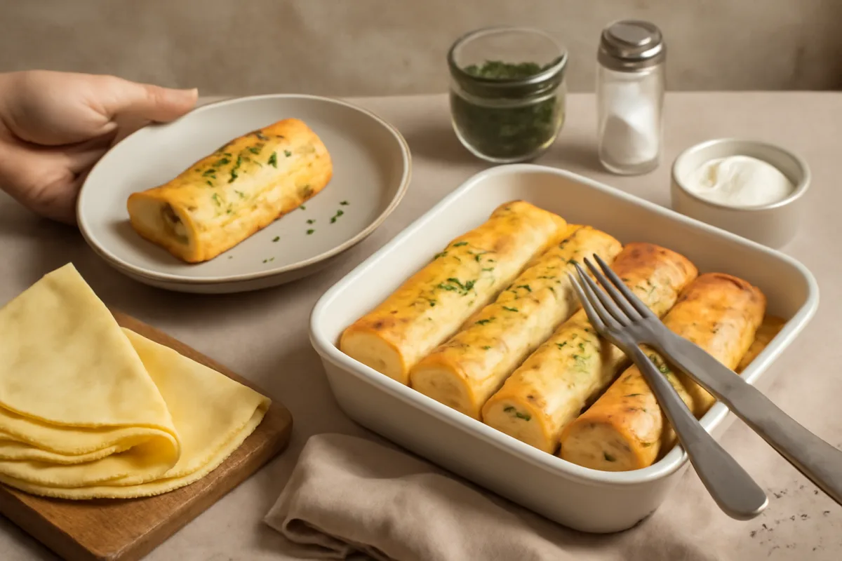 Crespelle salate ripiene: come prepararle in anticipo e servirle sempre morbide