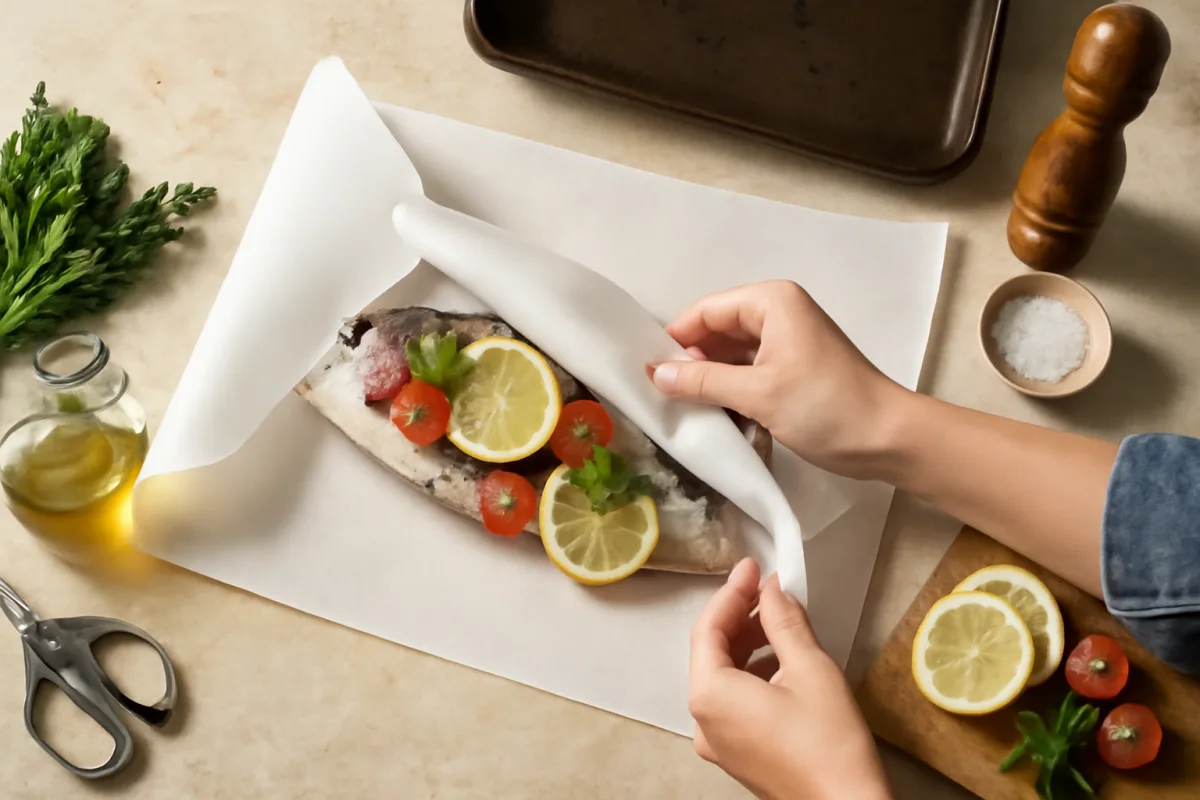 Come preparare il pesce al cartoccio? L'accorgimento che conserva i profumi e cuoce tutto in modo uniforme