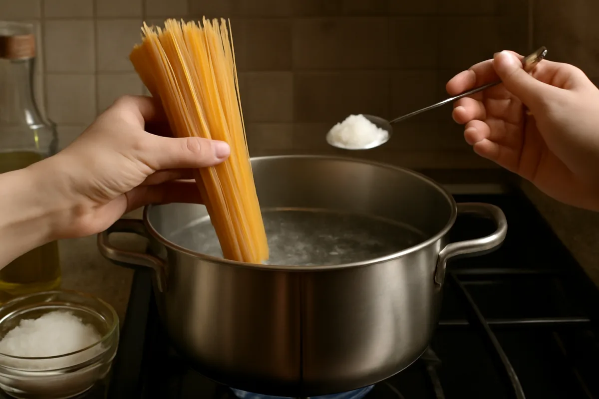 Pasta al dente sempre: il segreto sulla quantità di acqua e sale per una cottura perfetta